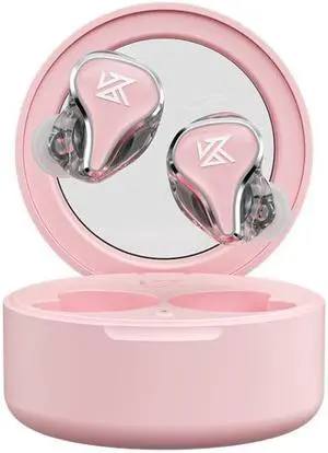 KZ SK10 1DD+1BA Hybrid Technology Bluetooth 5.2 True Wireless TWS Earphone SK10(Pink) (Pink)