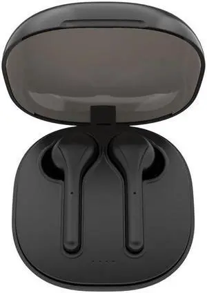 K88 Bluetooth 5.0 TWS Touch Binaural Wireless Stereo Sports Bluetooth Earphone with Charging Box (Black)