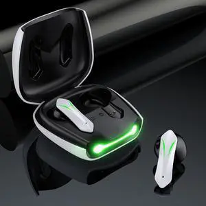 TWS Bluetooth 5.2 In-Ear Gaming Earphone With Breathing Light (White)