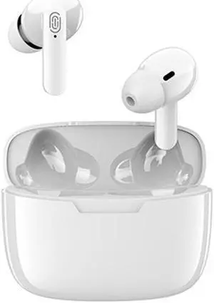 ETE-13 Mini Binaural Stereo Bluetooth 5.0 Sports Earphones (White)