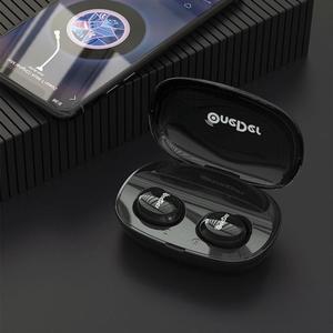 OneDer W12 Wireless Earphone with Waterproof IPX5 HD Stereo Sound TWS Bluetooth Earphone  (Black)