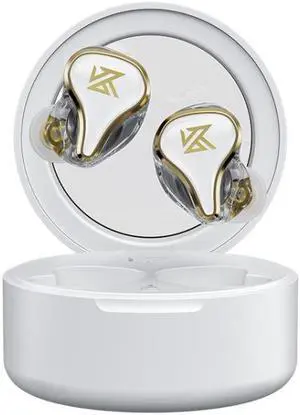 KZ SK10 1DD+1BA Hybrid Technology Bluetooth 5.2 True Wireless TWS Earphone SK10(White) (White)