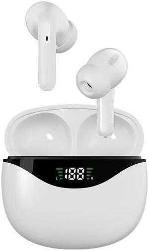 HAMTOD CS121 Stereo TWS Wireless Bluetooth Earphone (White)
