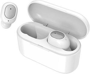 Q3 TWS Bluetooth 5.0 Binaural Stereo Automatic Matching Wireless Bluetooth Earphone (White)