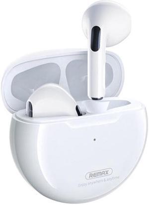 Remax TWS-50i Bluetooth 5.1 True Wirelss Stereo Music Bluetooth Earphone White (White)