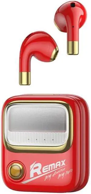 REMAX TWS-38 Yosee Series True Wireless Music Call Bluetooth Earphone (Red)