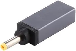 PD 18.5V-20V 4.0x1.7mm Male Adapter Connector (Silver Grey)