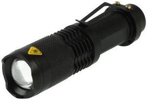 SK98 LED Focus Flashlight, 3 Mode, Cree XM-L T6 LED, Luminous Flux: 1000lm, Length: 11.5cm(White Light)