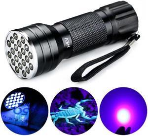 UV 21 LEDs 395NM Ultra Violet Torch LED Flashlight Light Lamp Detector for Dog Urine Pet Stains