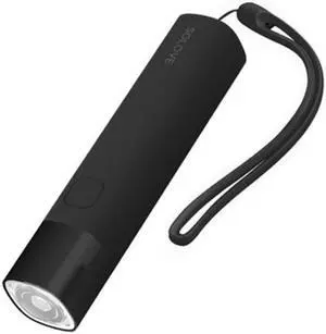Original Xiaomi Youpin SOLOVE LED Flashlight 3000mAh USB Multi-function Portable Lighting (Black)
