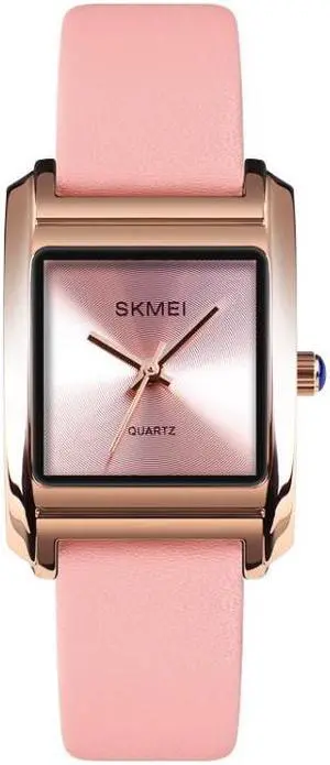 SKMEI 1432 Ladies Fashion Watch Matte Waterproof Quartz Watch (Pink)