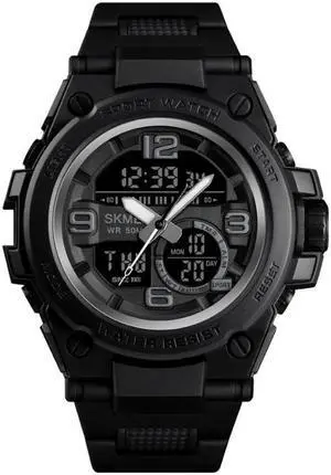 SKMEI 1452 Outdoor Sports Electronic Watch Multifunctional Waterproof Watch (Black)