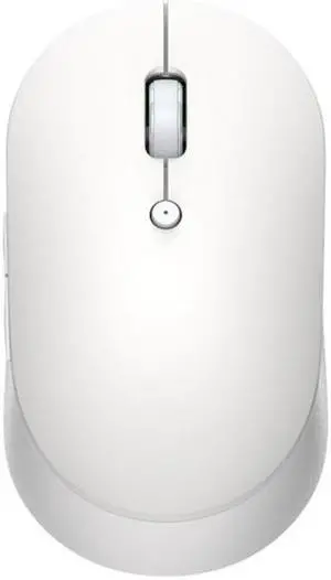 Original Xiaomi 2.4G Wireless Bluetooth 4.2 Dual Mode Silent Mouse (White)