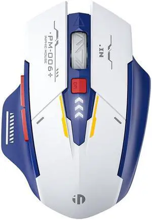 Inphic F9 Mecha Wireless Mouse Charging Office Game Mouse F9 Mecha (Single Model 2.4G)