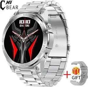 1.43" 466*466 AMOLED screen Men Smart Watch IP68 Waterproof Screen Always Show 400MAh Battery   Bluetooth Call Smartwatch