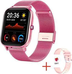 Smart Watch Women Men 1.69"Full Touch Bluetooth Call Fitness Tracker Heart Rate Monitor Blood Pressure Ladies Smartwatch