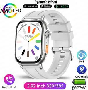 NFC Bluetooth Call Smart Watch Men 320*385 HD Screen Fitness Tracker IP68Waterproof Fashion Women SmartWatch For Android IOS