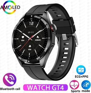 ECG+PPG  Men Bluetooth Call Smart Watch 1.28 Inch 240*240 AMOLED HD Screen Business Watch IP68 Waterproof Smartwatch Man+