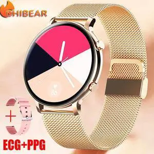 GPS Sports Smart Watch ECG+PPG Bluetooth Call Watches Men's Fitness Waterproof Sports Watch Fashion Ladies Men's Smartwatch