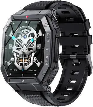 K55 Outdoor Smart Watch Bluetooth Call Heart Rate Blood Pressure Blood Oxygen Monitoring Music Multi-Sport Mode