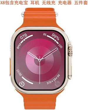 X8 Ultra Bluetooth Call 1.96 &Quot;Heart Rate Monitoring Independent Card Compass S8 Watch