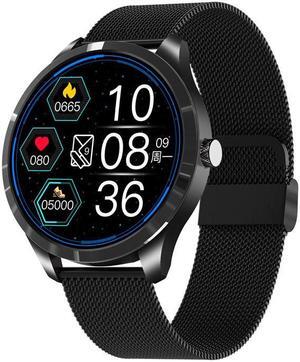 Q9l Smart Watch 1.28 Inch Full Circle Full Touch Screen Dual Ui Dial Heart Rate Monitoring Sports Pedometer Bracelet