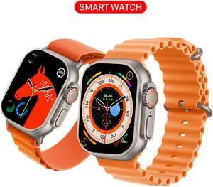 S8 Ultra Max Smart Watch Bluetooth Calling Heart Rate Monitoring Sport Mode Smart Watch