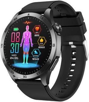 Et482 Hd Bluetooth Non-Invasive Blood Glucose Heart Rate Blood Pressure Ecg Health Smart Watch