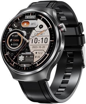 V16 Smart Watch Hd Amoled Bluetooth Calling Real-Time Heart Rate Blood Oxygen Sleep Monitoring Nfc Dual Payment
