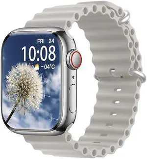 L9promax Smart Watch 2.19 Full Hd Screen Dual Strap Wireless Charging Heart Rate Blood Pressure Blood Oxygen Monitoring