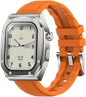 Z79 Max Smart Watch Ultra-Long Standby Brushed Steel Shell Double Strap Compass Nfc Sports