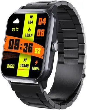 F33 Smart Watch Heart Rate Blood Pressure Body Temperature Monitoring Red Light Blood Oxygen Non-Invasive Blood Glucose Sports Bracelet