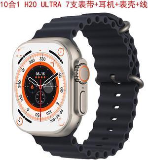 H20 Ultra Smart Watch Bluetooth Calling Health Monitoring Sport Step Counting 10 In 1 Watch