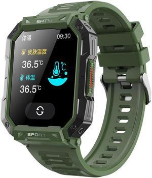 Outdoor Three-Proof F307 Smart Watch 2.1 Large Screen Bluetooth Calling Heart Rate Blood Pressure Blood Sugar Monitoring Sports Watch