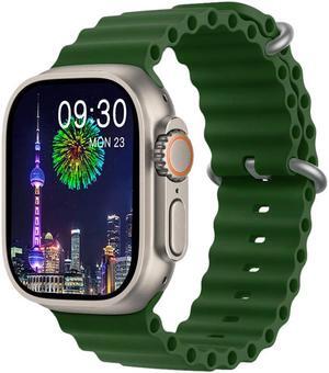 Hw9ultramax Bluetooth Calling Smart Watch Heart Rate Blood Oxygen Sleep Monitoring Nfc Weather