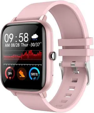 P6 Smart Watch Bluetooth Calling Heart Rate Blood Pressure Blood Oxygen Monitoring Multiple Sport Mode