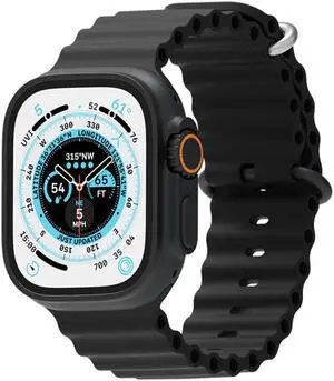 S8 Ultra Health Smartwatch 1.99 "Bluetooth Call Password Lock Screen Casual Mini Game