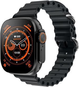 Zd8 Ultra Max + Bluetooth Calling 2.2-Inch Hd Large Screen Waterproof Compass Sports Watch