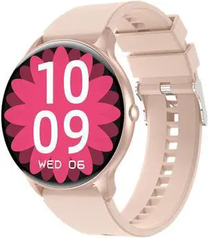 Hdt6 Smart Watch Hd Round Screen Heart Rate Sleep Monitoring Sports Pedometer Watch