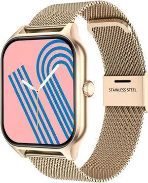Talk Watch Gt40 Voice Assistant Alarm Heart Rate Blood Pressure Monitor Fitpro Smartwatch