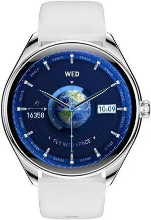 Smart Watch Mt55 Bluetooth Calling 1.43-Inch Amoled Music Calendar Weather Watch Ring