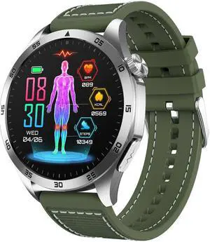 Et482 Hd Bluetooth Non-Invasive Blood Glucose Heart Rate Blood Pressure Ecg Health Smart Watch
