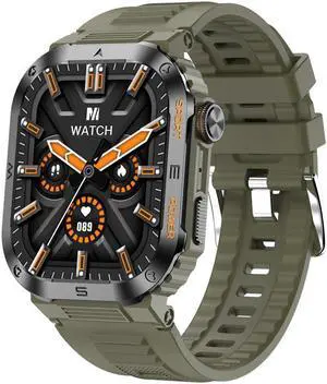 Mt39 Outdoor Three-Proof Smart Watch Bluetooth Calling Information Push Sports Blood Pressure Blood Oxygen Monitoring