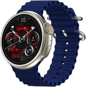 Z78ultra Smart Watch 1.52 Round Screen Nfc Call 220 Ma Men's Smart Watch