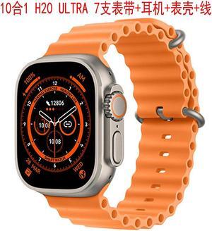 H20 Ultra Smart Watch Bluetooth Calling Health Monitoring Sport Step Counting 10 In 1 Watch