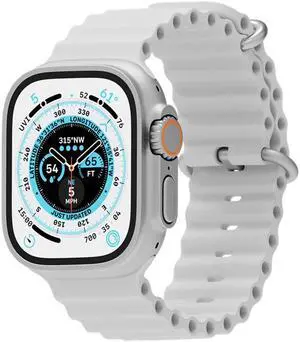 S8 Ultra Health Smartwatch 1.99 "Bluetooth Call Password Lock Screen Casual Mini Game