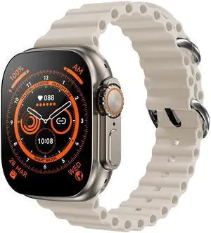 Zd8 Ultra Max + Bluetooth Calling 2.2-Inch Hd Large Screen Waterproof Compass Sports Watch