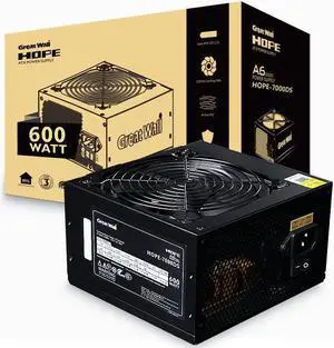 Great Wall Power Supply Hope 7000Ds Rated 600W Computer Desktop Power Supply Host Power Supply Mute