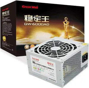 Great Wall Stable King 500W Computer Power Gw-6000Ad Rated Large Fan Silent Desktop Main Chassis