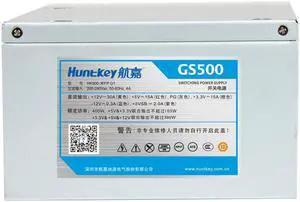 Hangjia Gs500 Desktop Computer Power Supply Rated Power 400W Peak Power 500 Support Back Routing